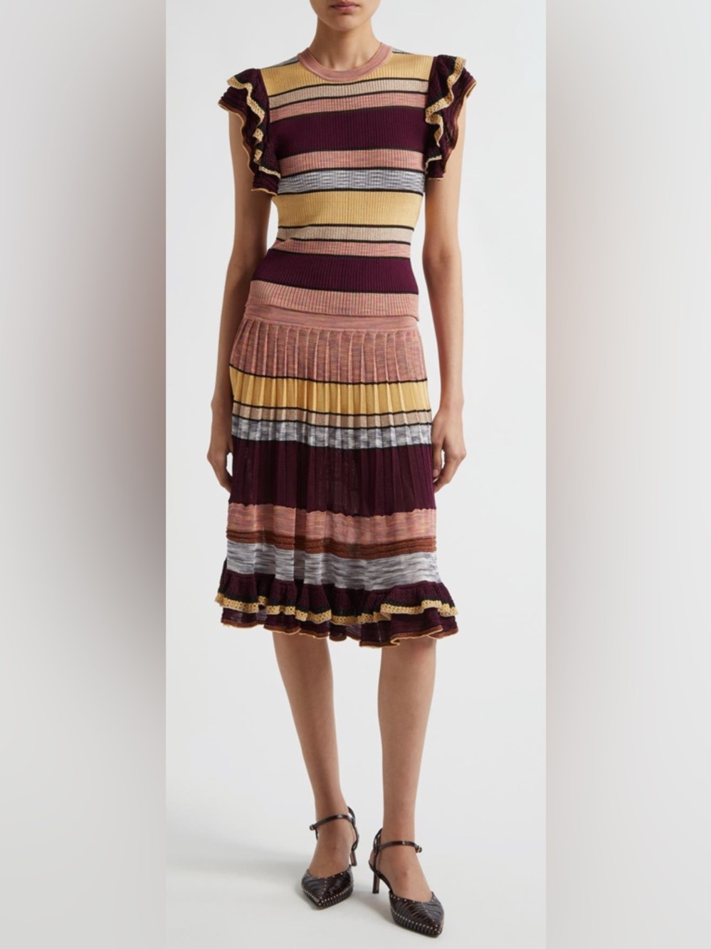 NWT $520 ULLA JOHNSON Eios Skirt Sundown
SIZE Large